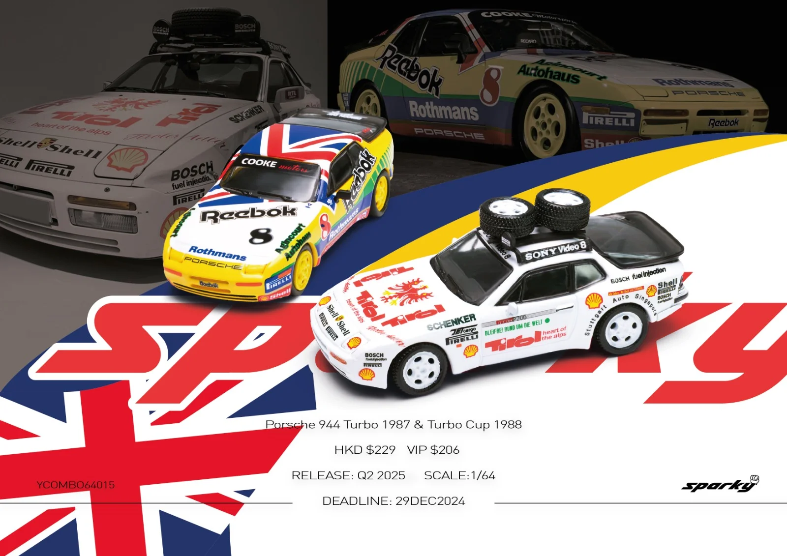 Sparky 1/64 Porsche…