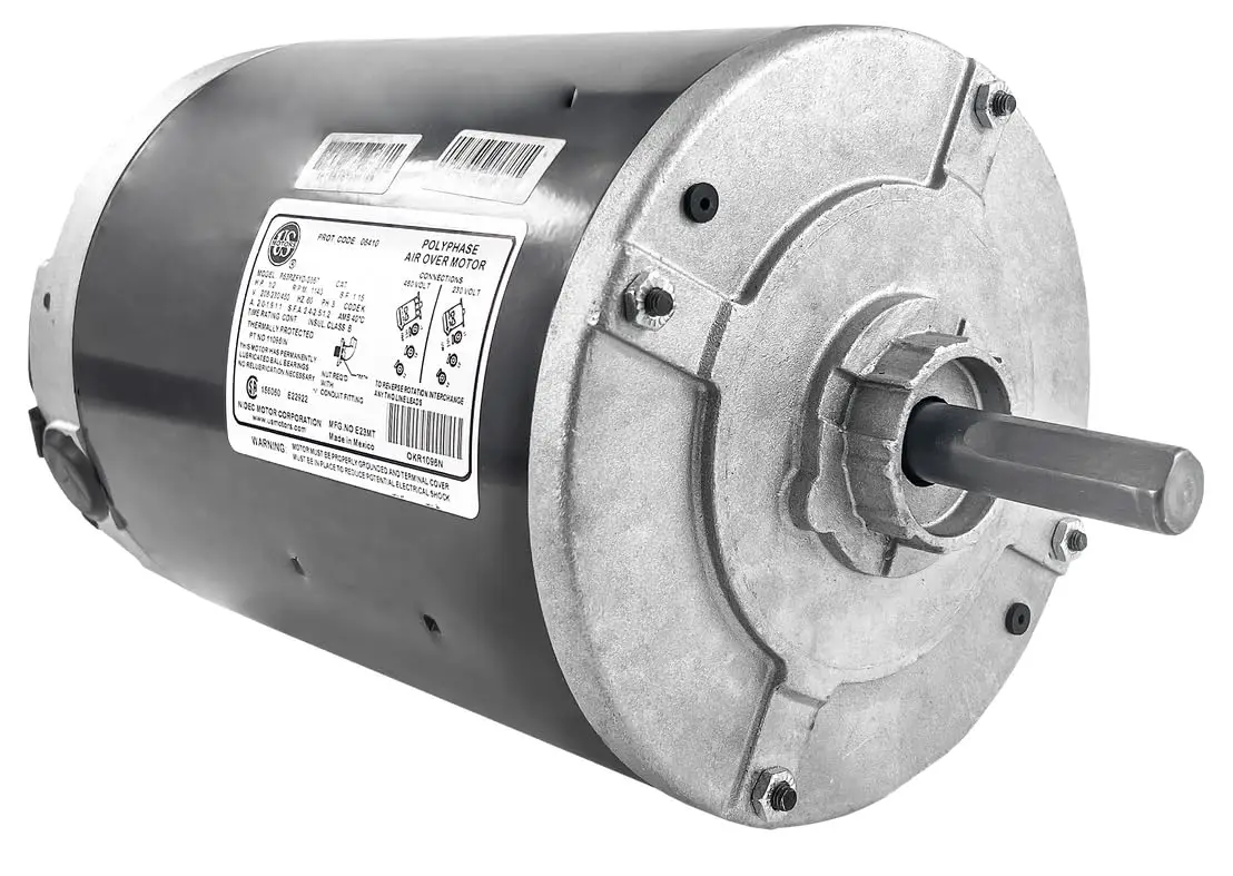 

Krack Refrigeration Motor (1503752, 11096) 1/2 hp 1140 RPM 460/208-230V