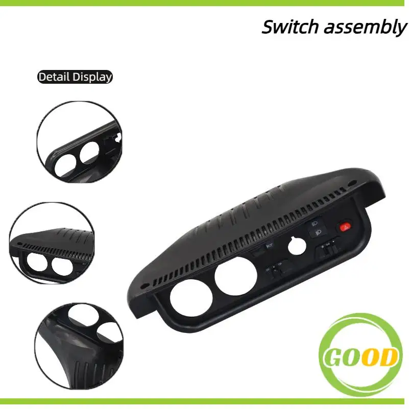 

New DIY modified car go kart dashboard go kart switch assembly electric door lock turn horn switch