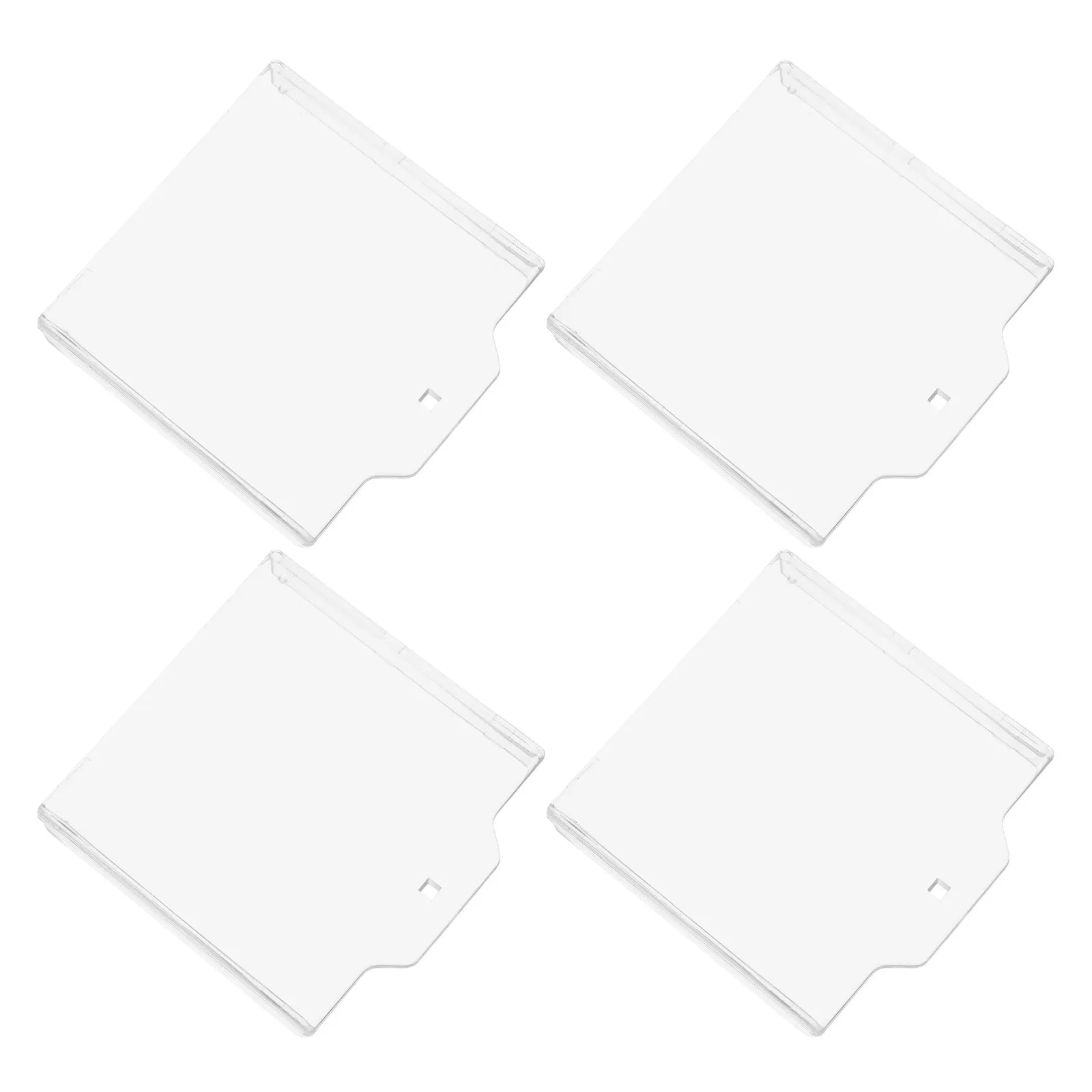 

4Pcs Fire Safety Emergency Button Cover Transparent Switch Guard Protector Prevent Accidental Touch Stop Button Cover Commercial