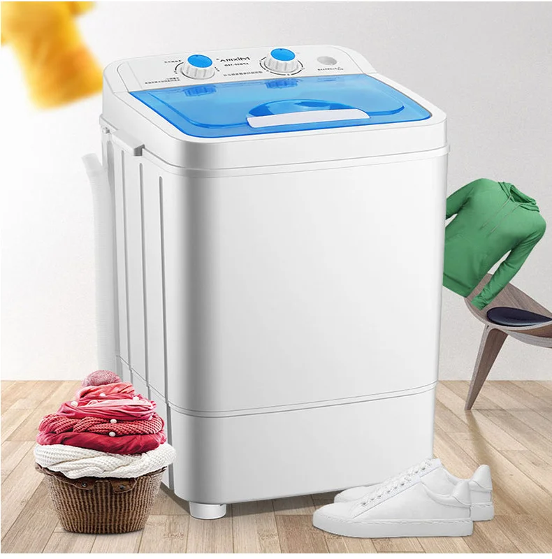 Hot Selling Top Load 7kgs Big Capacity Knob Control Multi Purpose Wave Washier Automatic Washing Machine with Dryer