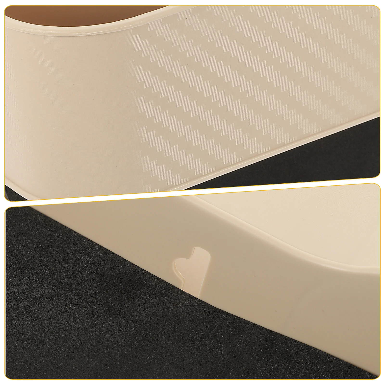 

2 pcs Gap Filler Organizer Set Cup Holder Front Seat Storage Box Multi-Functional Car Seat Organizer For Car Interior