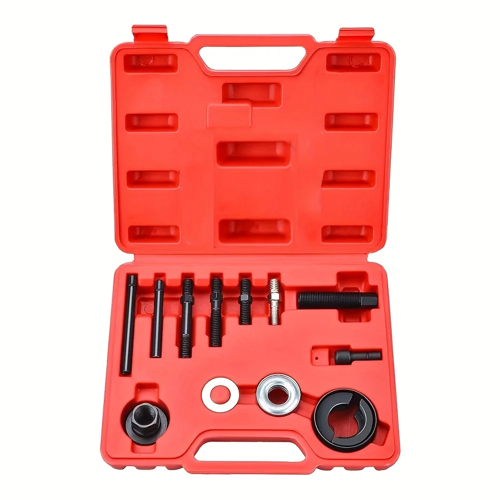 

Pulley Puller Remover, Power Steering Pulley Puller Installer Kit, Vacuum Pump Pulleys Installation Remover on Most Engines