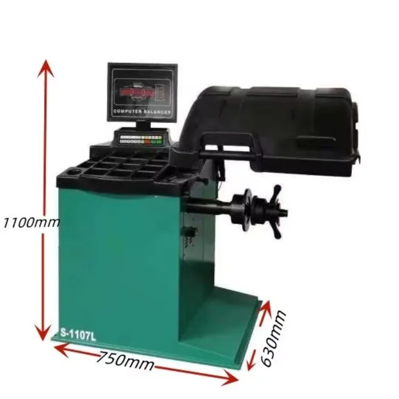 Calibration reminder feature Infrared electromagnetic brake wheel balancer calibration