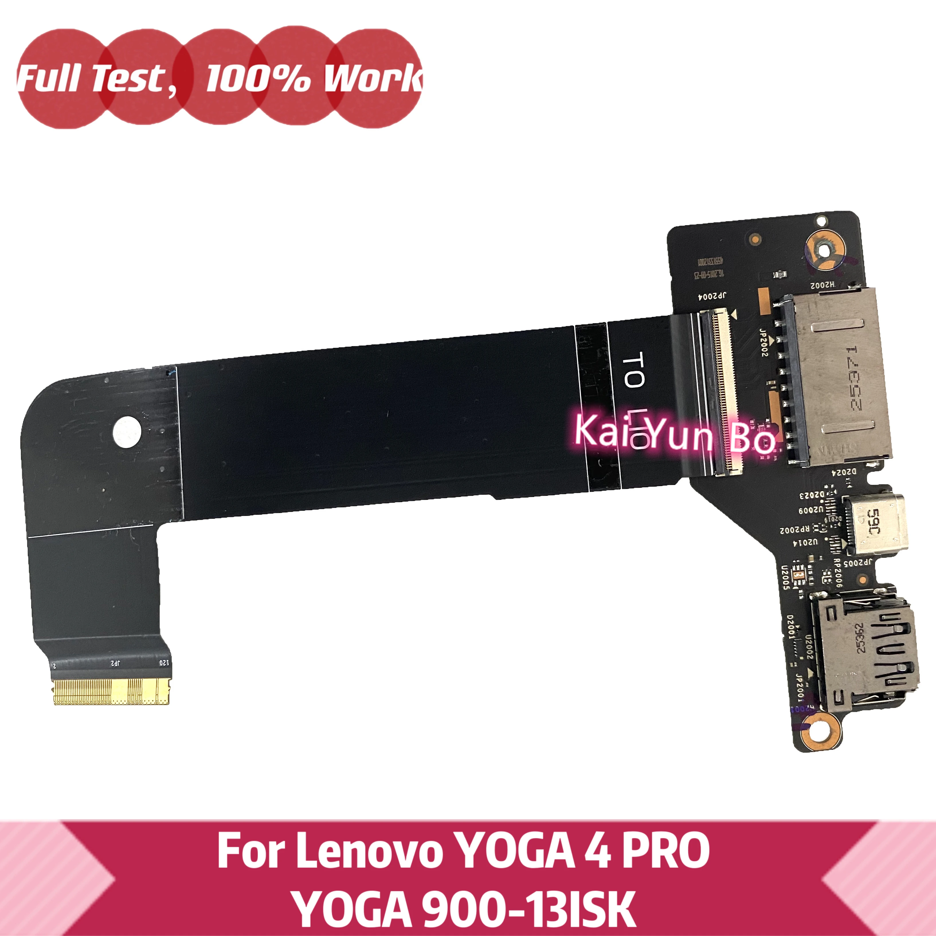 BYG40 NS-A411 Cho Lenovo YOGA 4 PRO Tập YOGA 900-13ISK IO Ban HDMI Với Cáp DA30000FQ30 Đầu Đọc Thẻ USB Ban mainboard Cáp