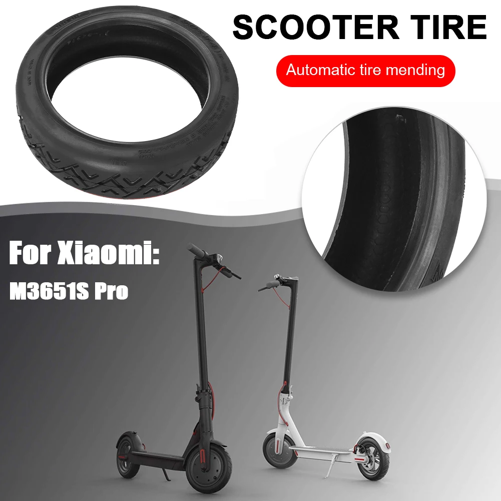 10Inch 250x54 Electric Scooter Tire Wear-Resistant Scooter Vacuum Tire Anti-Slip Scooter Replacement Wheel for Electric Scooter