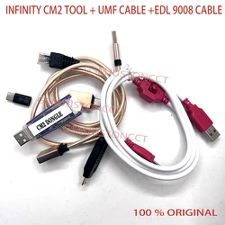 2024  new China agent Infinity-Box Dongle Infinity CM2 Dongle + umf all in 1 boot cable + edl 9008 cable for GSM and CDMA phones