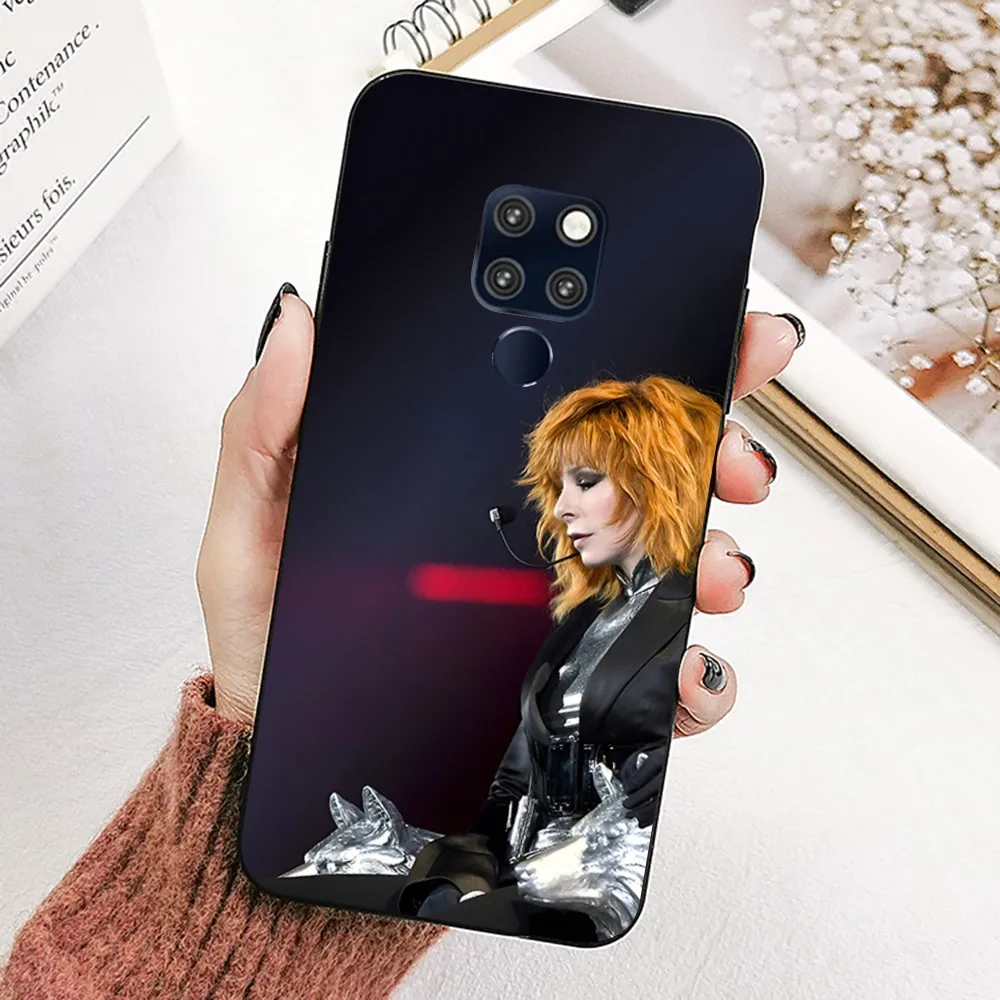 M-Mylene-Farmer Phone Case For Huawei Mate 10 20 30 40 50 lite pro Nova 3 3i 5 6 SE 7 pro 7SE