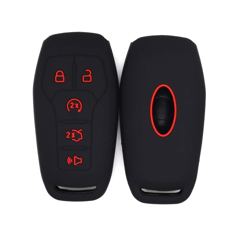 

Suitable for Ford Taurus Edge Everest Territory Lingyu Explorer Conqueror 5-key car key bag cover