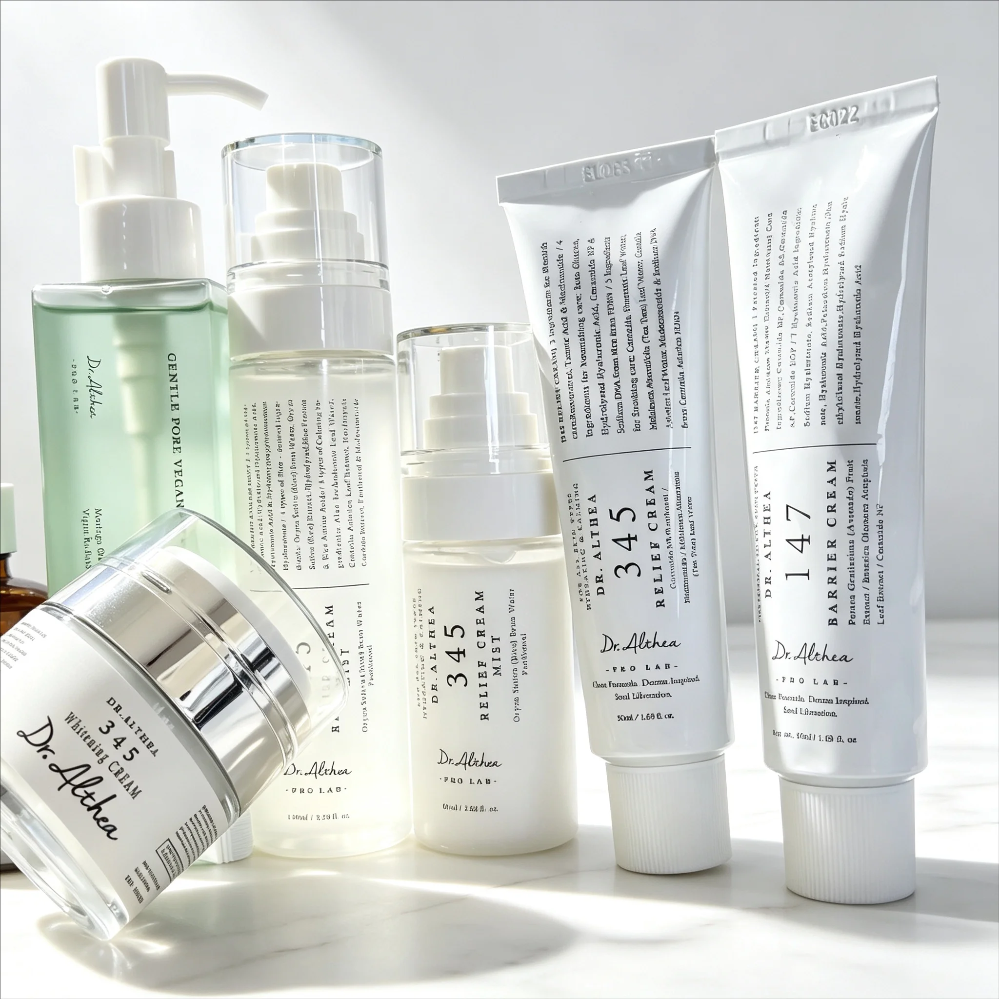 New Brand 147 Barrier 345 Relief Cream Antioxidant Whitening Cream Moisturizing Intensive Repair Korean Essence Mist Skin Care