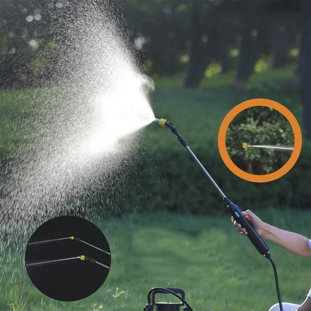 3L/5L/8L Electric Sprayer Shoulder Type Atomizing Garden Watering Bottle High Pressure Disinfection Pesticide Spray Can Water Sp