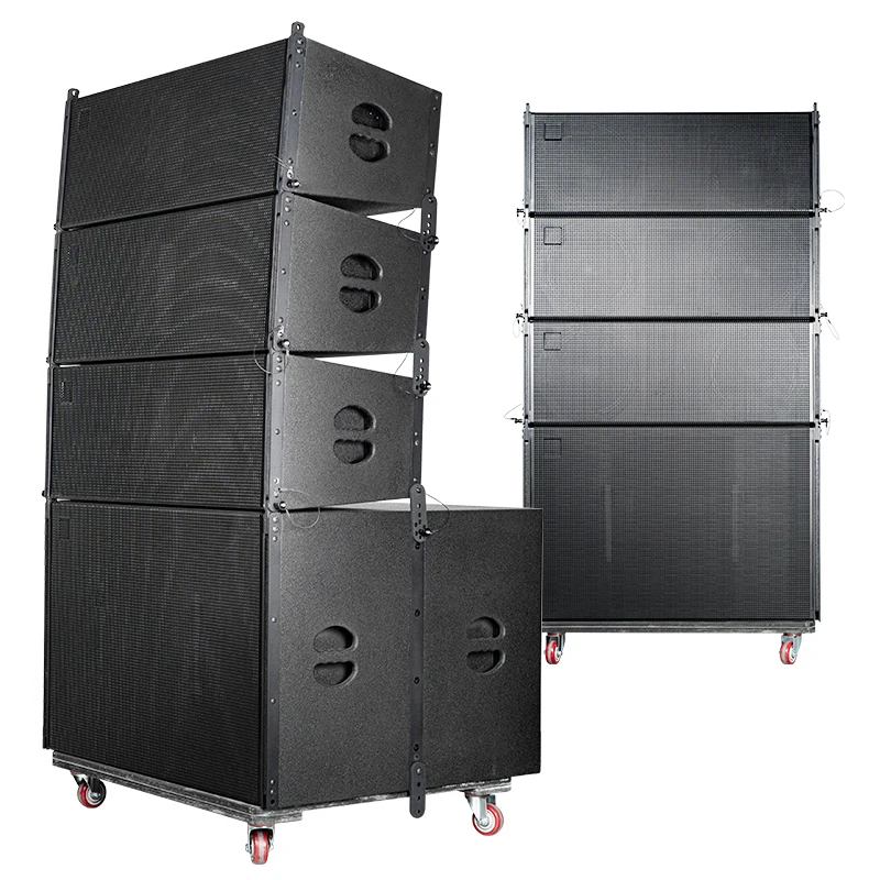 

DCW210 Dual 10 Inch Line Array Sound System Speaker Box Stage DJ Church Powered Professional Passive Line Array Speaker System