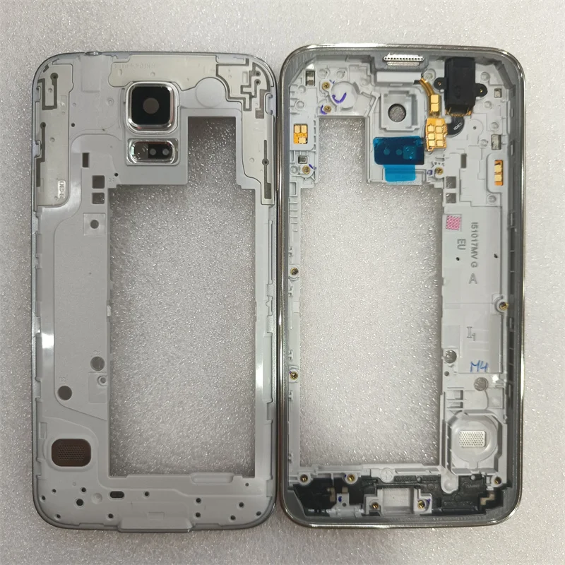 Middle Frame Bezel Chassis Housing For Samsung Galaxy S5 Neo G903 G903F Middle Frame +Power Volume button