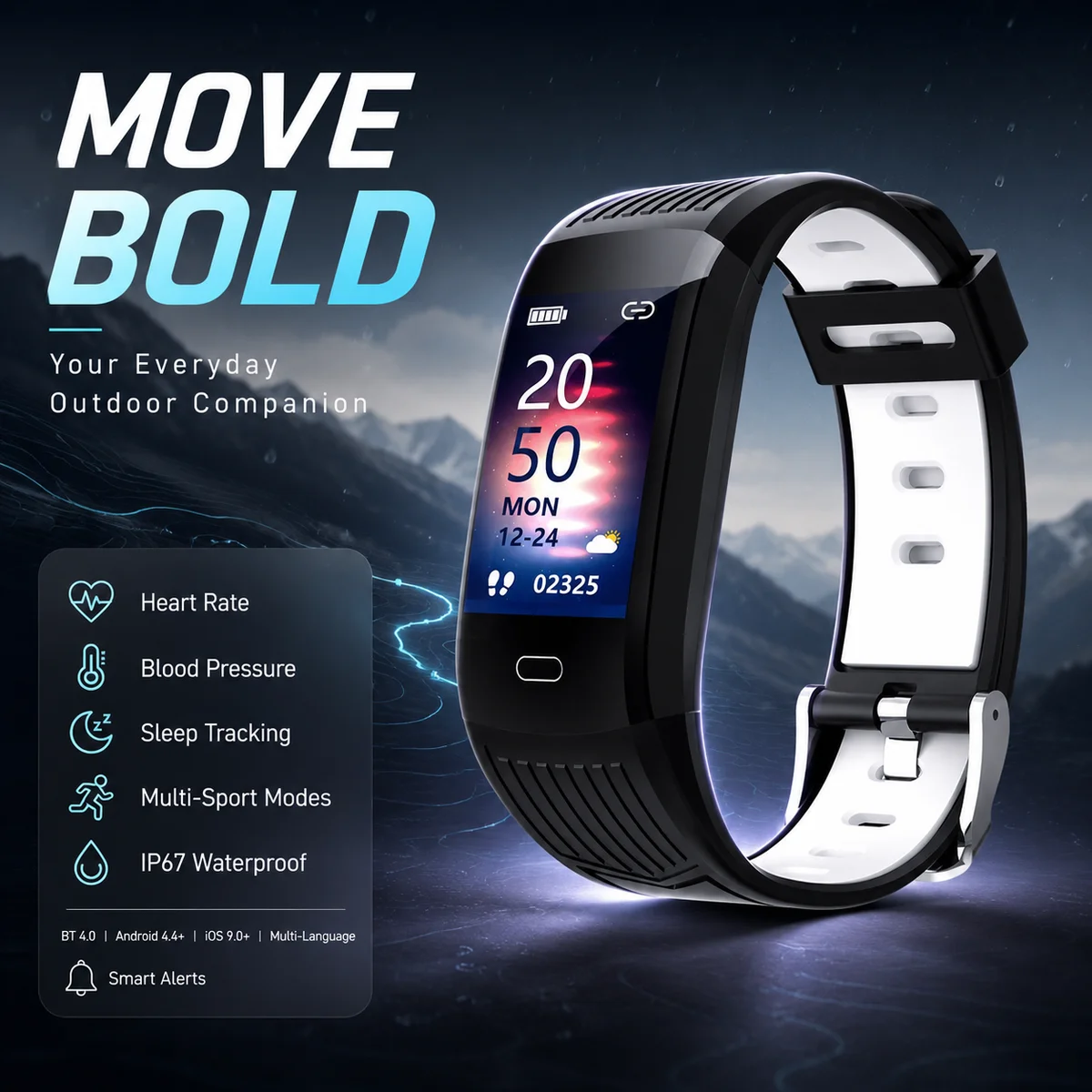 LIGE 2026 NEW Men Women Smart Watches IP68 Waterproof Sports Fitness Tracker Smartwatch Heart Rate Monitor Clock For Android IOS