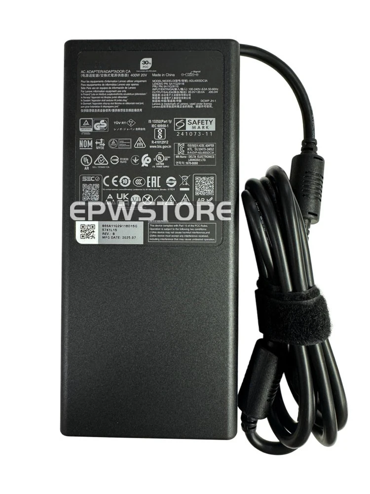 T+ Slim 20V 12.25A 245W AC Adapter Charger For Lenovo Legion 5 15IRX10 ADL245SLC3A