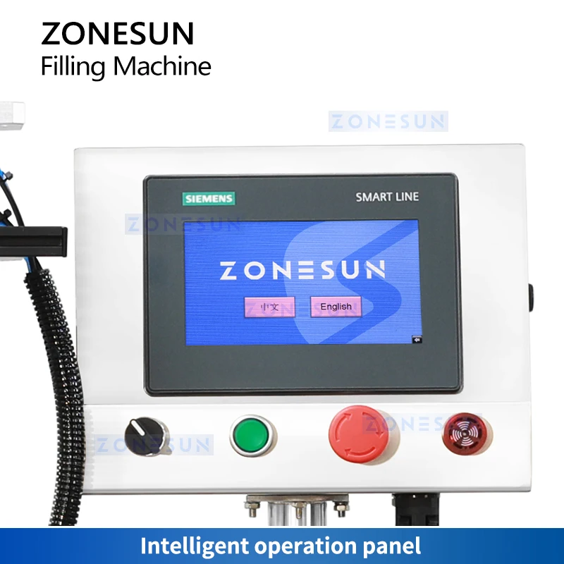 Zonesun ZS-VTG25A Jerry Can Filler Magnetic Pump Filling Machine High Speed Bottle Filling Machine Liquid Filling Equipment