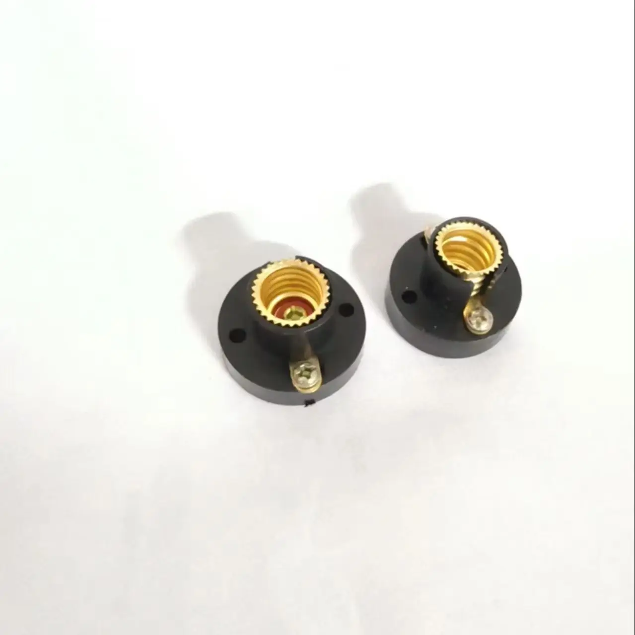 20PCS/LOt E14 Screw Round Conversion Flat LED Lamp Holder 5A Bedroom Small Screw Led Lighting Head Base Socket - view 5