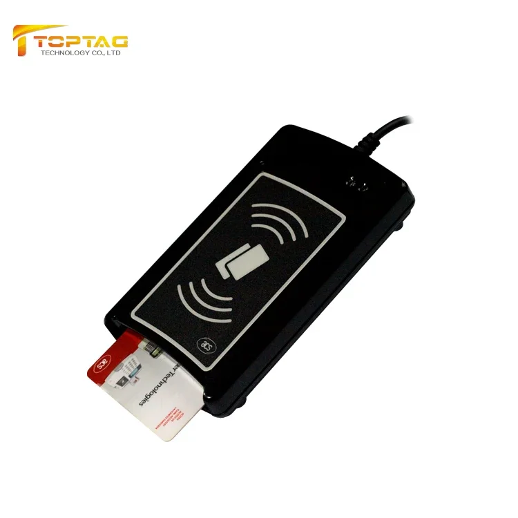 dualboost iso 7816 IC chip nfc contactless smart card reader ACR1281U-C1