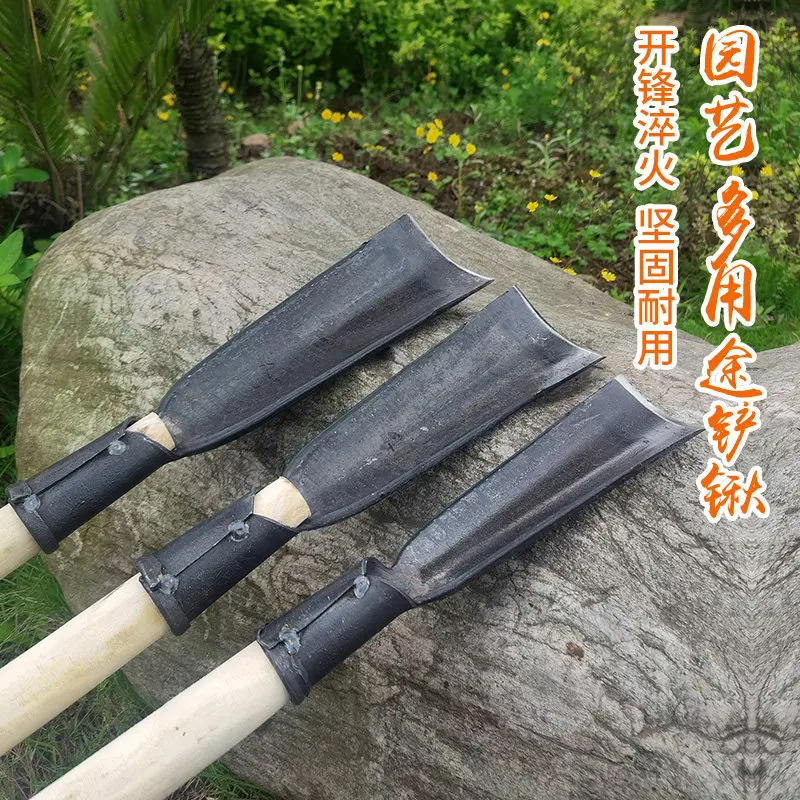 Manganese Steel Post Hole Digger Shovel Tree Planting Hole Digging Tool with Sharp Blade