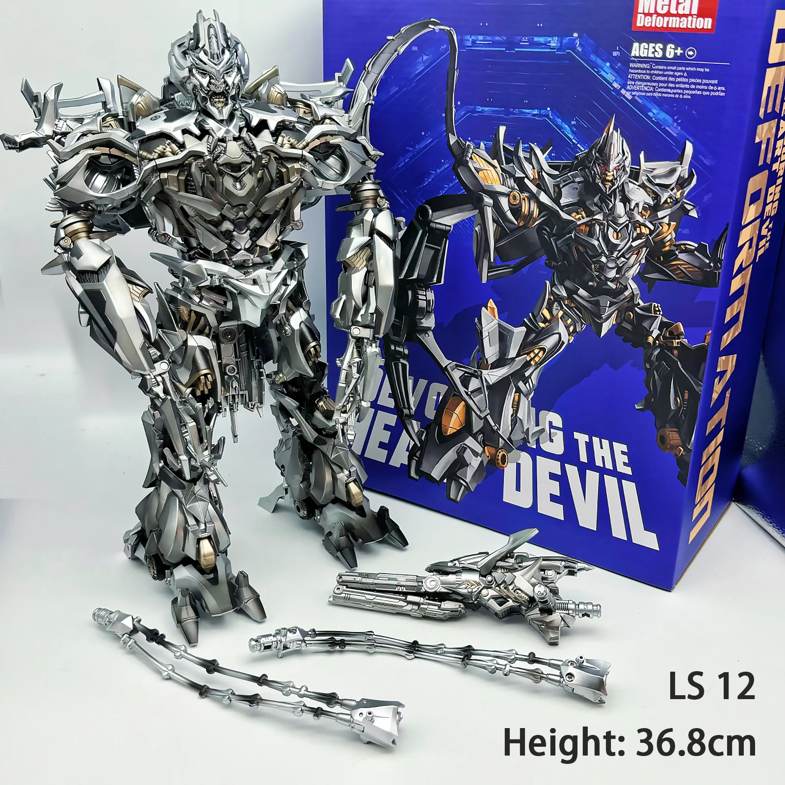 Transformation LS12 LS-12 BMB AOYI Mega Megatank Alloy Part Movie Oversize Version KO MPM08 MPM-08 Action Figure Robot Toys