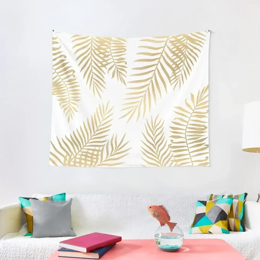 

Gold palm leaves Tapestry Room Decorations Room Ornaments Room Decor Decorator Tapestry