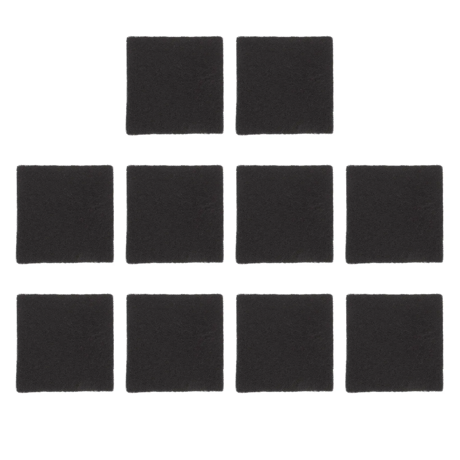 

10 шт. огнестойких хлопковых подушечек для курильниц, для спальни, гостиной, ресторана, портативная защита от пламени