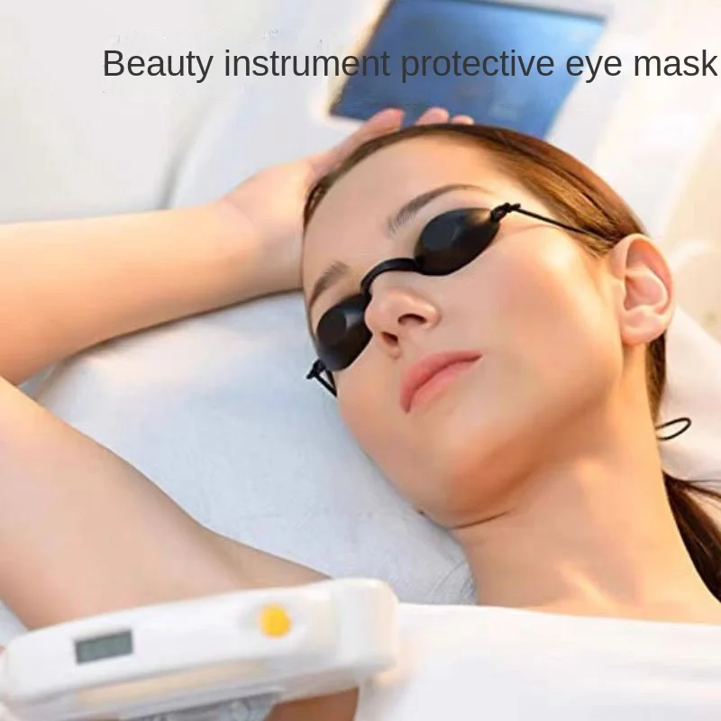 LED Speculometer Eye Mask, Photon Rejuvenescimento Óculos de proteção, Depilação a laser, Pequena lâmpada Row, Óculos de máscara de beleza