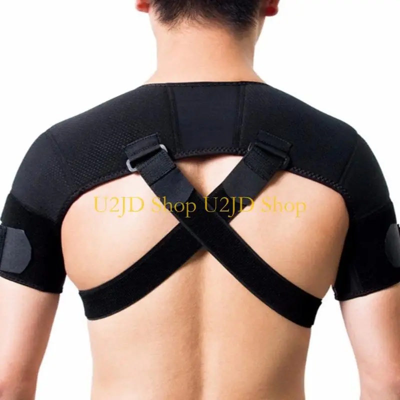 

U2JD Практическая поддержка плеча для спорта и повседневные мероприятия с регулируемым дизайном двойной повязкой плеч