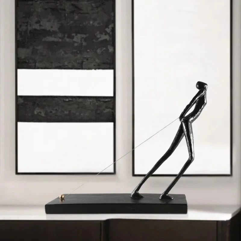 b1 figure sculpture ornament porch TV cabinet study art installation ornament kawaii room decor living room decoration