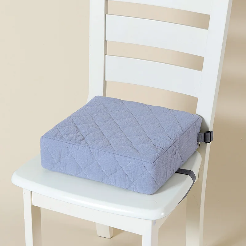 Chair Pad Cushions Child Baby Dining Chair Booster Cushion Premium Leather Case Removable Washable Comfortable Soft Seat Cushion