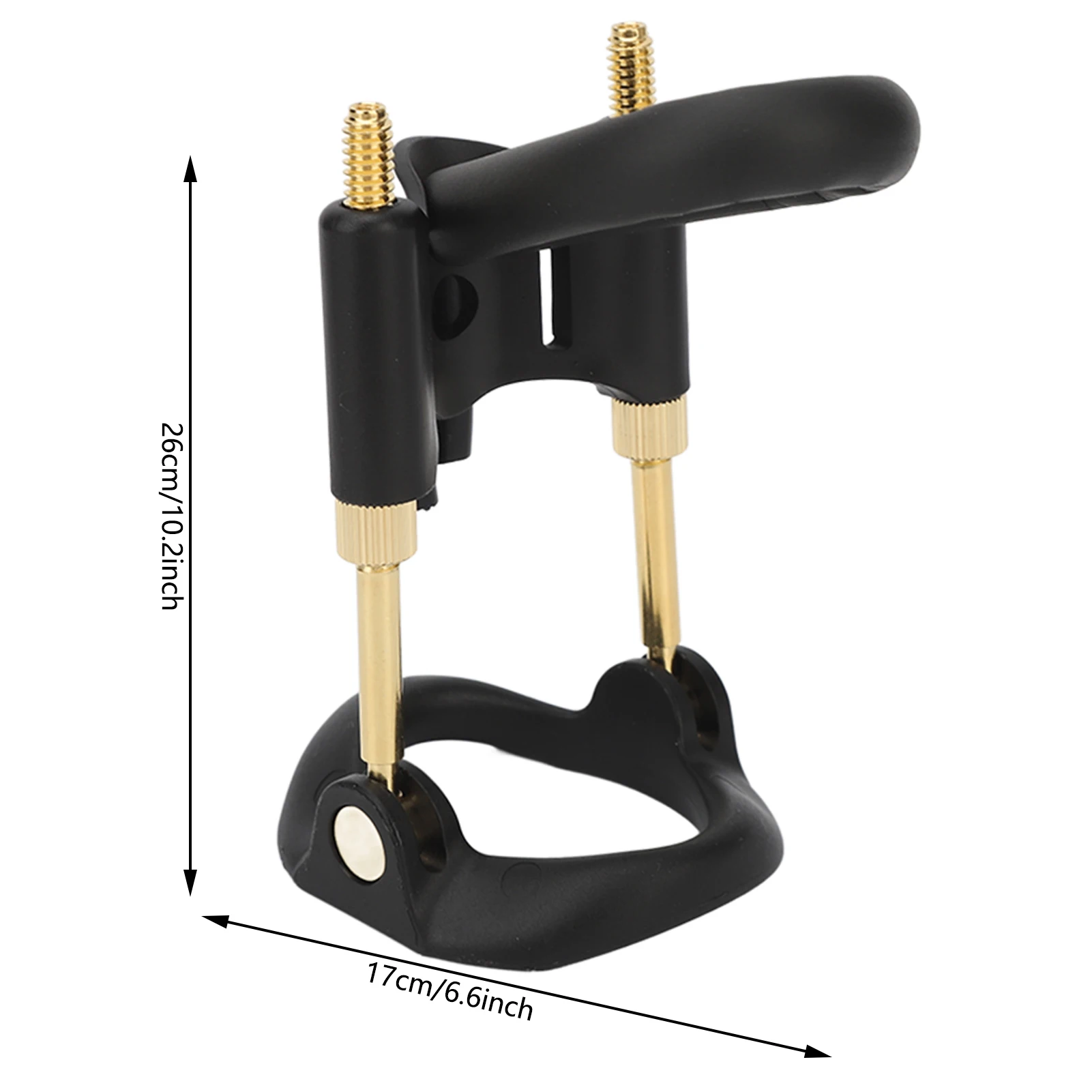 طقم قوس تدليك قابل للتعديل للرجال ، جهاز تمدد ، نقالة ، تمدد ، أسود ، ذهبي ، جهاز جر دعم للذكور