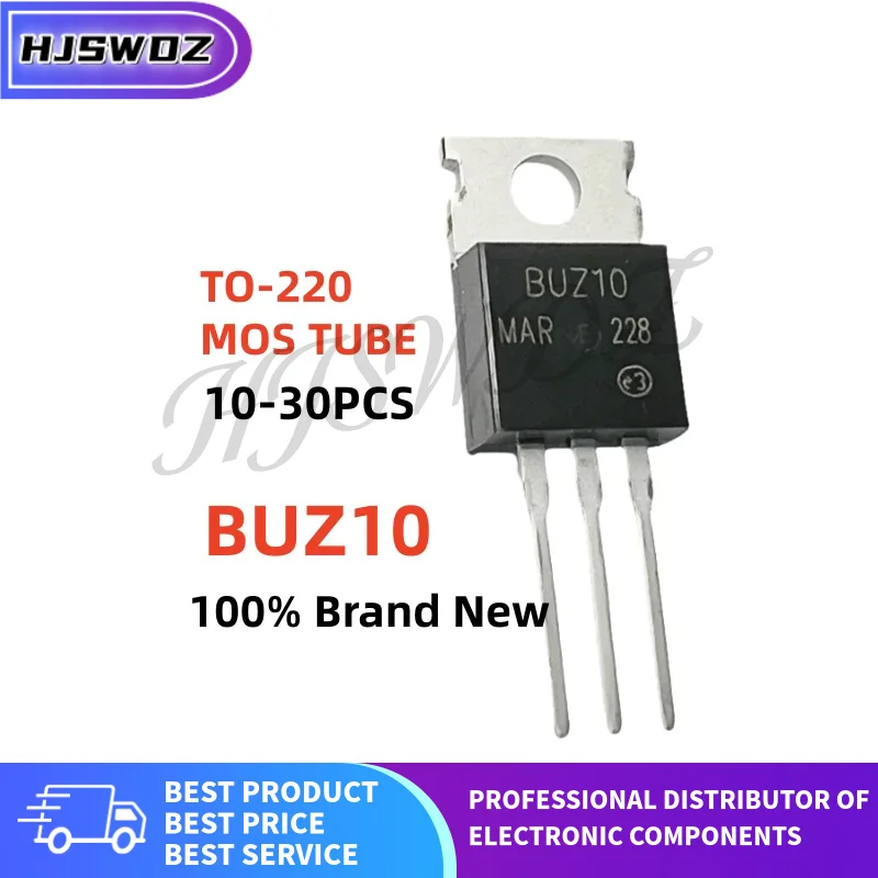 

10 ~ 30 шт. новая BUZ10 TO-220 N-канальная полевая трубка MOSFET в наличии