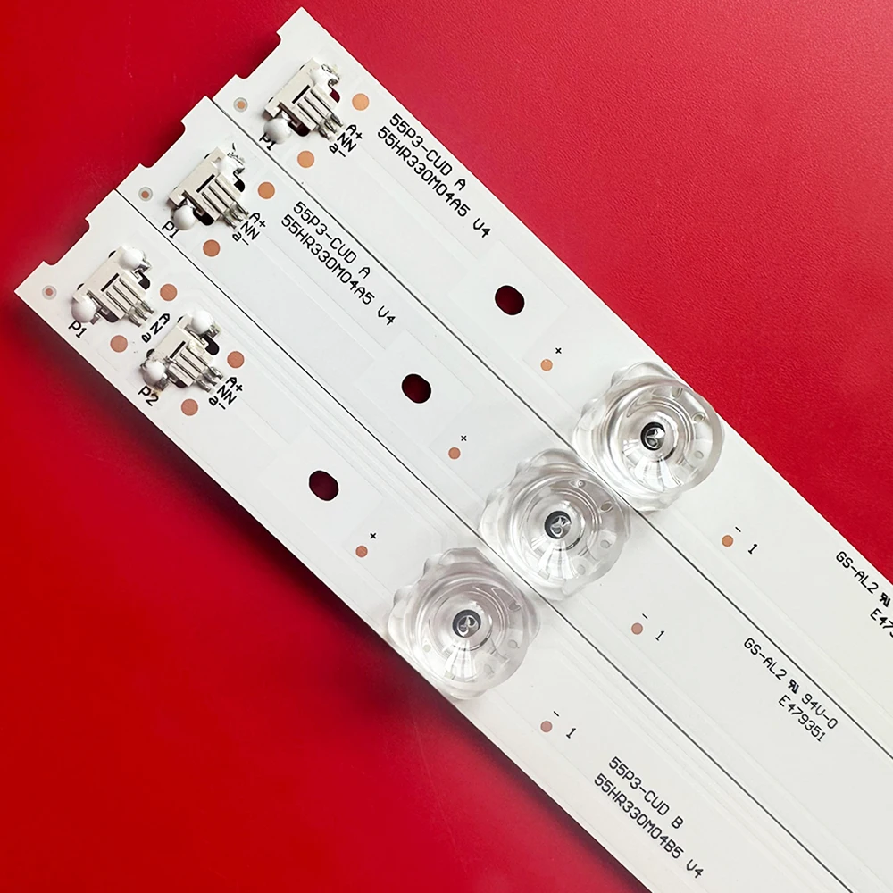 9/18 sztuk listwa oświetleniowa LED dla TCL 55HR330M04A5 V4 55HR330M04B5 4C-LB5504-HR15J 55 \