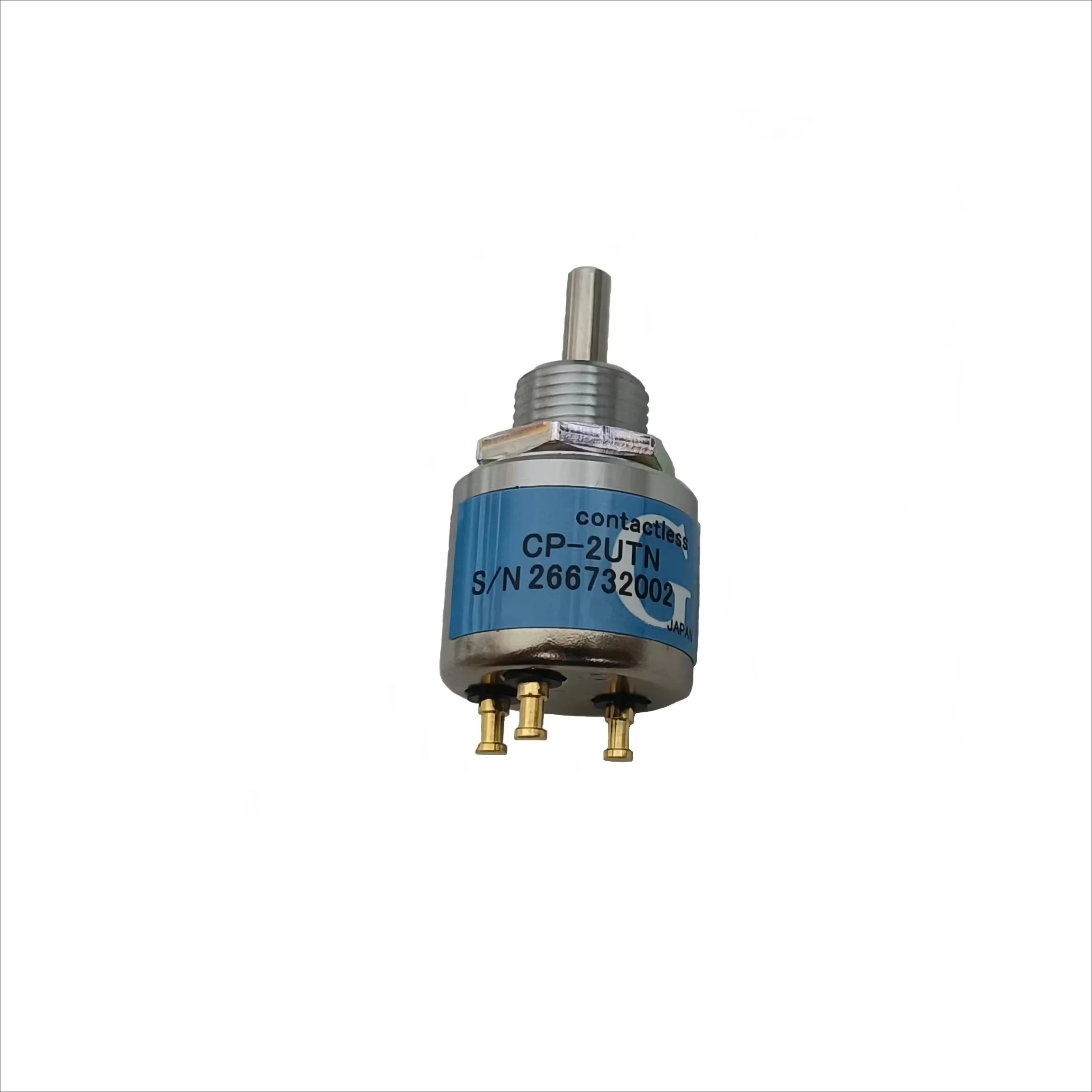 

CP-2UTN Magnetoresistive Non-Contact Angle Sensor DC 10V + 45 ° Terminal Potentiometer Angle Sensor Spot CP-2UTN