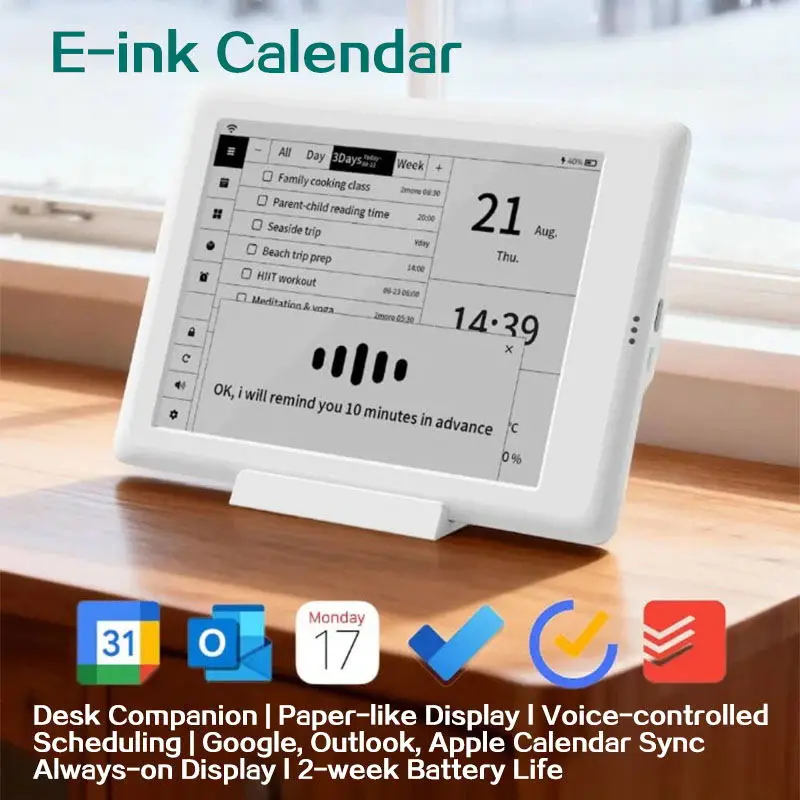The New AI Intelligent Calendar Can Synchronize Multiple Devices and Voice Control Schedules for Efficient Work