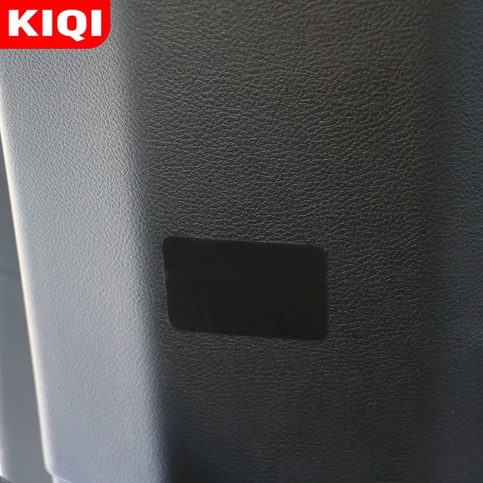 KIQI 2Pcs Car Noise Cancelling Sticker Accessories for Volkswagen Golf 4 5 6 7 8 POLO Tiguan PASSAT TOURAN Scirocco BEETLE