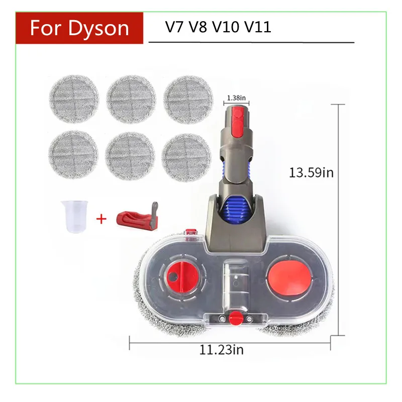 

Electric Mopping Brush Vacuum Cleaner Cleaning Cloth for Dyson V7 V8 V10 V11 Replaceable Parts