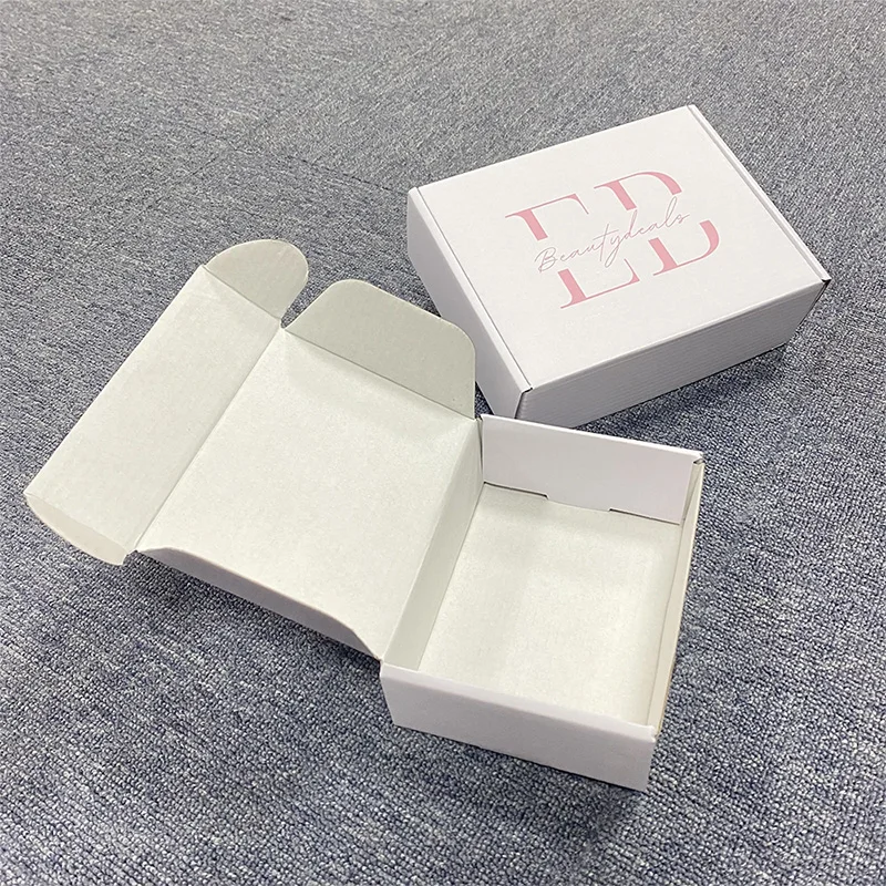 

Custom Corrugated Paper Boxes Cosmetic Perfume Packaging Gift Box Packaging Clothing Shipping Mailer Cardboard Box Packaging