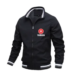 New Jackets Yamaha Clothing Men's Motorcycle Racing Jacket Casual Harajuku Windbreaker Bomber Jacket Yamaha Men Biker Jacket