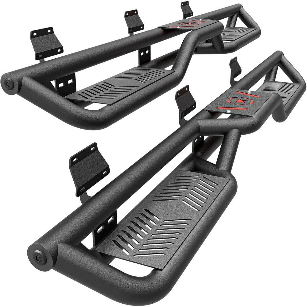 

Running Boards SuperCrew Cab Compatible for 2015-2025 Ford F150 & 2017-2025 Ford F250 F350 Super Duty Crew Cab Side Step, Two St