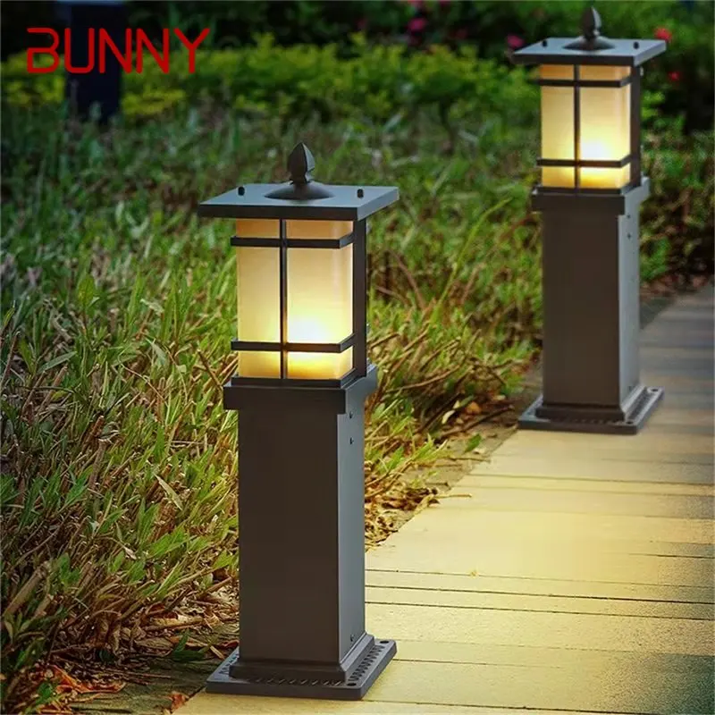 

BUNNY Outdoor Retro Lawn Lamp Lights Classical Waterproof Home for Villa Garden Decoration