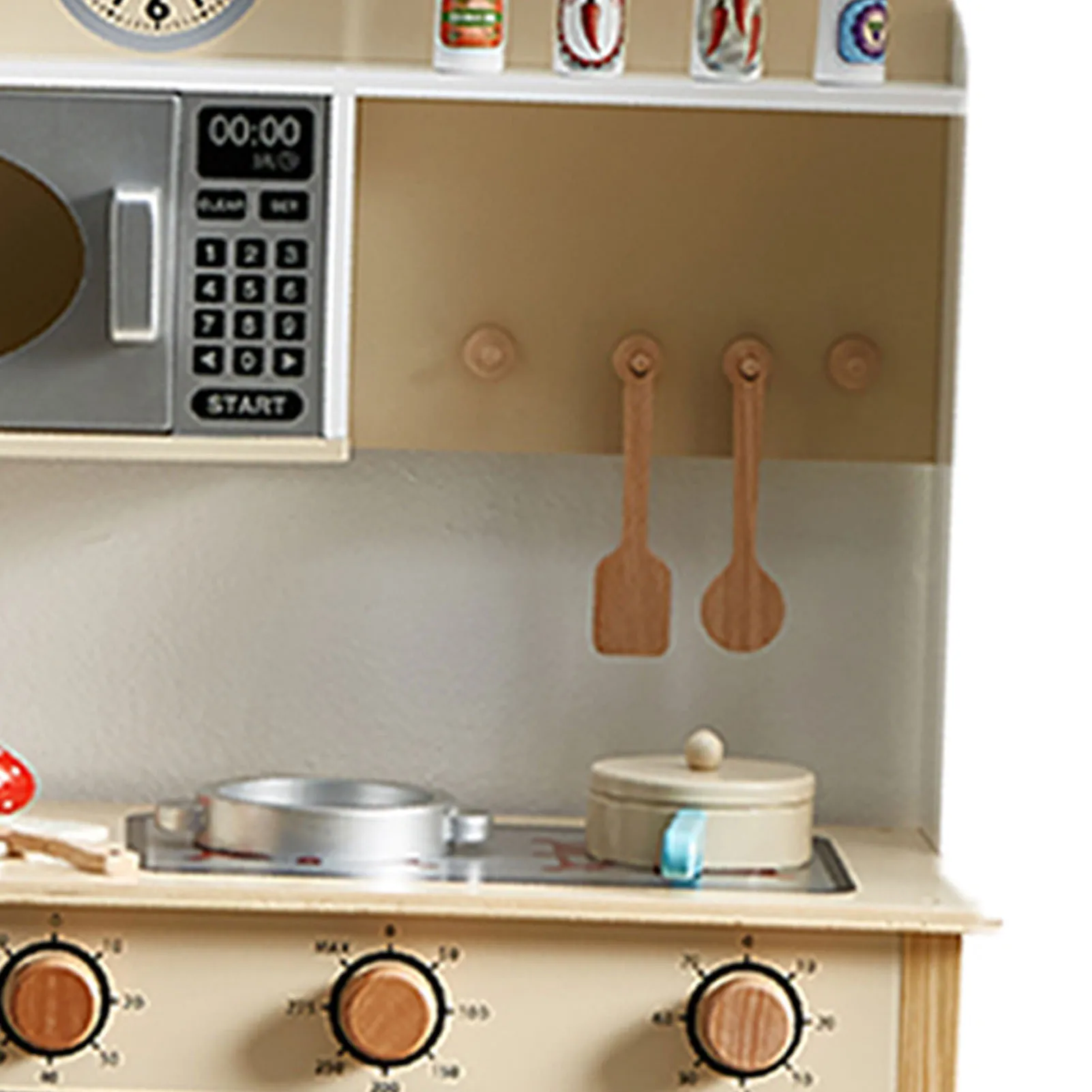 木製プレイキッチンセット 幼児用キッチンプレイセット リアルな幼児用キッチンプレイセット オーブン付き食器洗いシンク付き 子供用