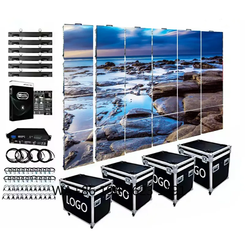 IP65 Waterproof Outdoor Big LED TV Screen Backlit Mall Company Rental Stage Commercial Advertising Display