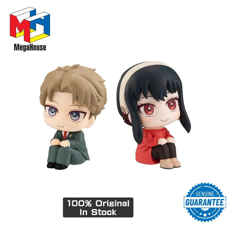 

Genuine Original Megahouse Look Up 11cm Anime SPY×FAMILY Yor Forger Loid Forger Q Verision Kawaii Figures Toys Model Gift Decor