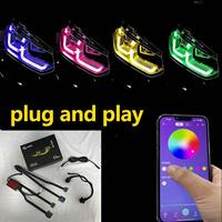 J ONE for 2022, 2023 BMW X3 X3M G01, G08 X4 X4M G02 F97 F98 RGB LCI Blue, Red, Yellow, Daytime Running Lights, DRL LED Board