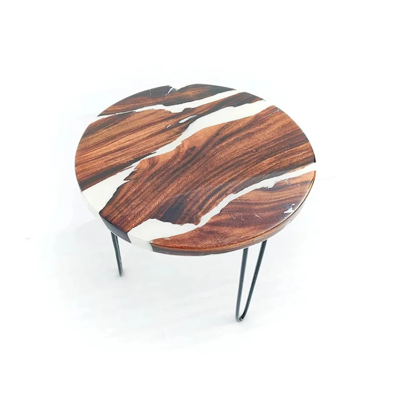 custom.Epoxy Resin Dining Table Modern Wood & Resin Design Home Decor Handmade Custom