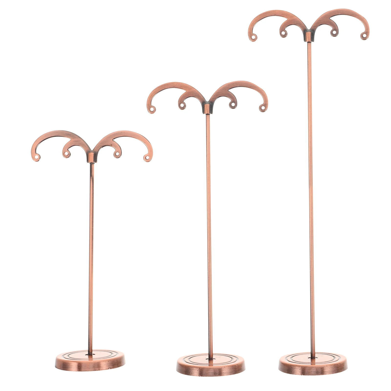 

3шт металлическая подставка для сережек органайзер стойка держатель для ювелирных изделий для дома подвесной органайзер для сережек