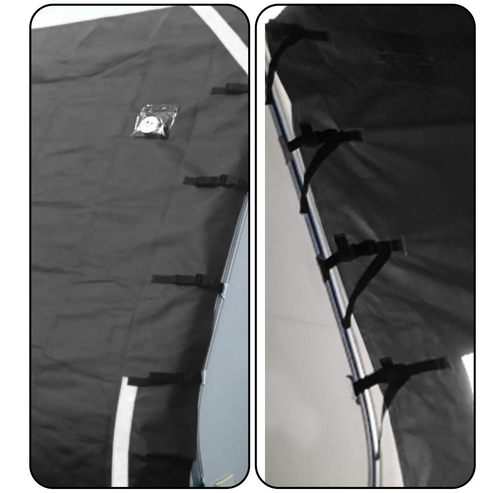 شريط سحب أمامي للسيارة، شريط أمامي عالمي، حجم العربة، غطاء سحب أمامي RV