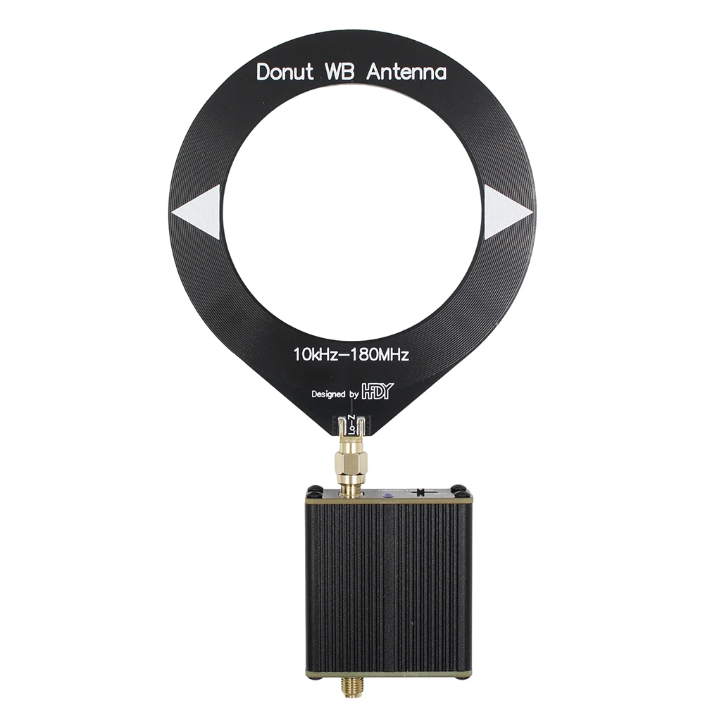 

Donut Broadband Antenna Frequency 10kHz-180MHz With Low Impedance Converter Broadband Antenna Network Analyzers Test Measurement