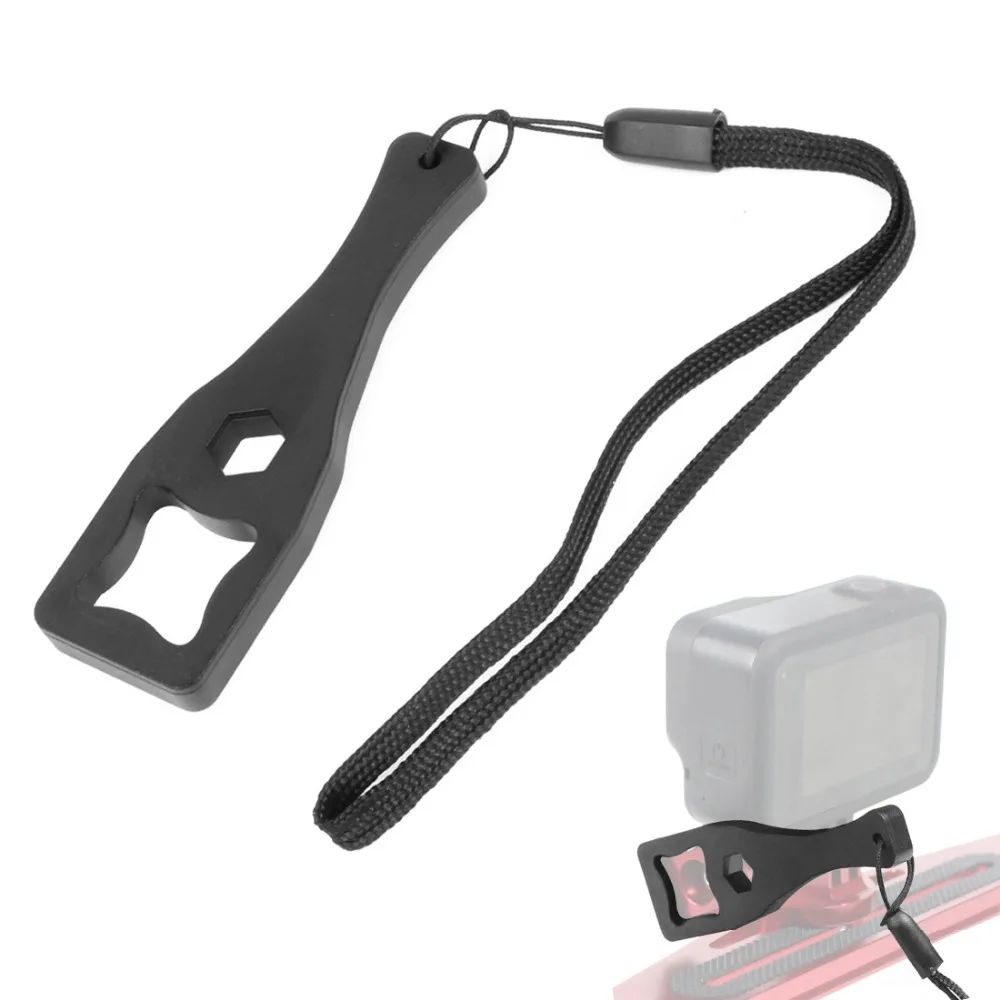 Aluminium-Knopfschlüssel für Gopro Hero 13 12 11 DJI Yi SJcam Sport-Action-Kamera M5 Rändelschraube, Stativ-Adapter-Zubehör – Detail 24